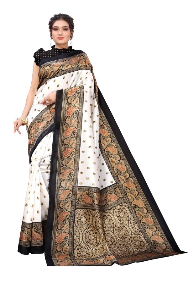 Art Silk Saree 4 Beautiful Festive Saree